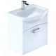 Тумба для ванной комнаты, подвесная, белая, 60см, NIAGARA, MILARDO NIA60W0M95