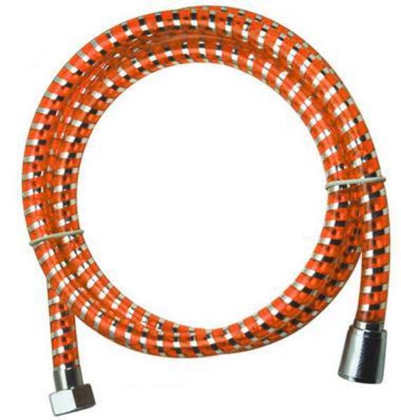 Шланг для душа 175 см, 1/2" (Имп)-1/2" (Имп), пластик, оранжевый 569-010