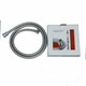 08004 Шланг душевой 1/2'' 2м металлический в коробке