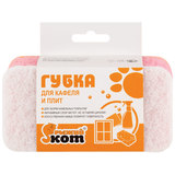 Губка для кафеля и плит (1шт) (140*70*40мм) 002626, Россия