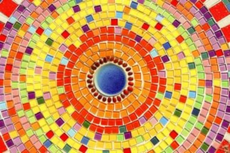  Vetta Коврик для ванной из микрофибры 40*50 см,"Мозаика",462-538