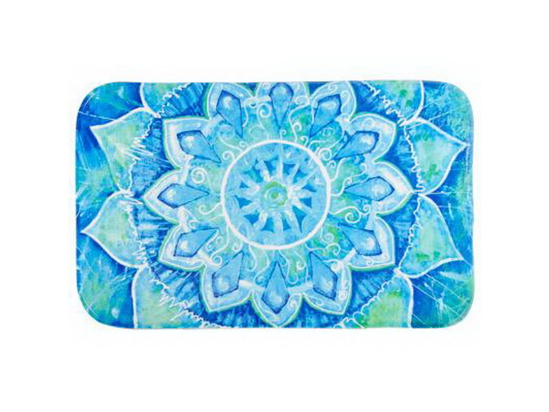  Vetta Коврик для ванной из микрофибры 50*80 см,"Северное сияние",462-531