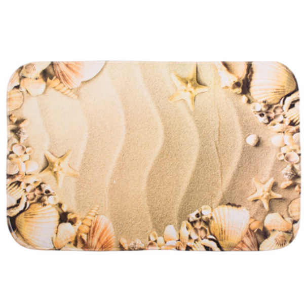 VETTA Коврик для ванной из микрофибры 50*80 см,"Океанский прибой",462-494