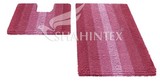 Коврик д/ванны MULTIMAKARON розовый 60/90 2шт Shahintex