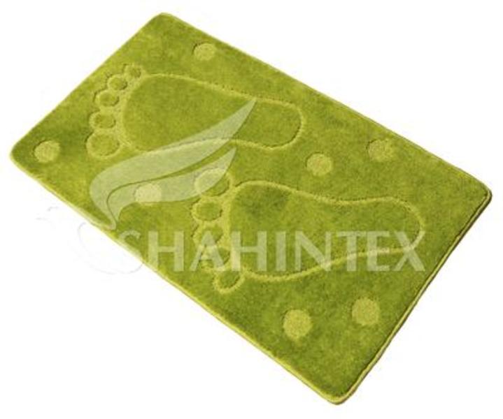 Коврик д/ванны Стандарт салатный  60/100 1 шт Shahintex