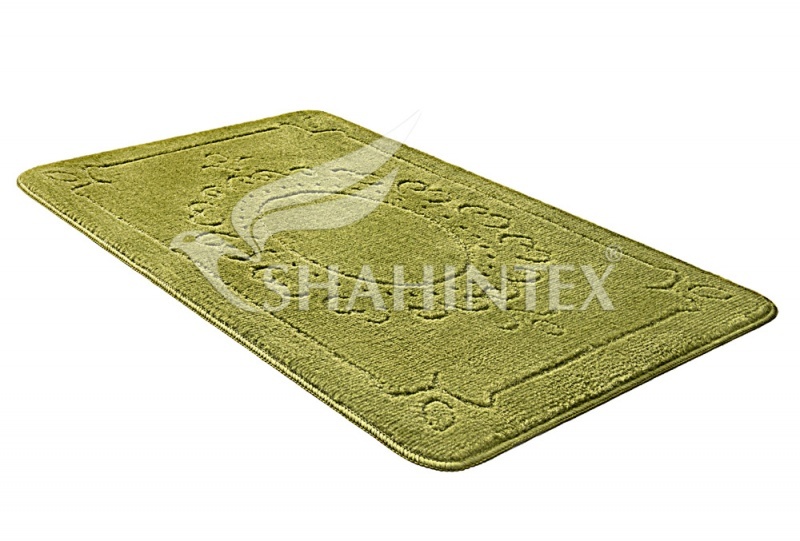 Коврик д/ванны ЭКО салатный  60/90 1шт Shahintex