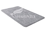 Коврик д/ванны ЭКО серый  60/90 1шт Shahintex