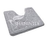 Коврик д/туалета ЭКО серый  60/50 1шт Shahintex