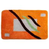 Коврик для ванной АБСТРАКЦИЯ ОРАНЖ арт.CEF07-026 акриловый ворс 1,2см 50*80см 