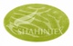 Коврик для ванной комнаты круг 90*90 салатный, РР, Shahintex, Китай