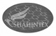Коврик для ванной комнаты круг 90*90 серый, РР, Shahintex, Китай