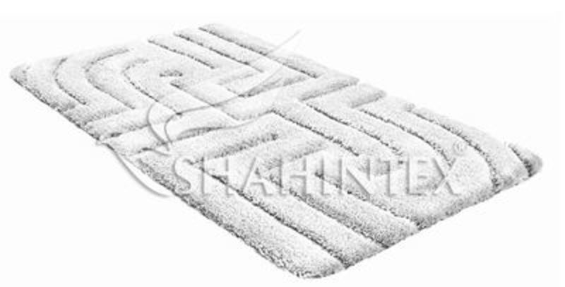 Коврик для ванной комнаты 60*100см, белый, Premium. Shahintex, Китай
