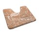 Коврик для туалета ЭКО 60*50см,бисквитный, Shahintex, Китай