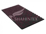 Коврик универсальный КОЛЬЧУГА 60*90см бордовый, Shahintex, Китай