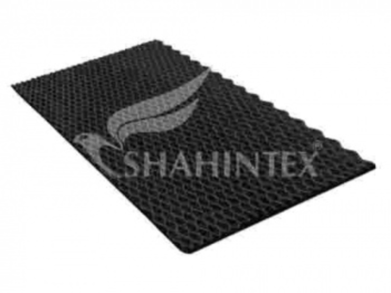 Коврик универсальный КОЛЬЧУГА 60*90см черный, Shahintex, Китай