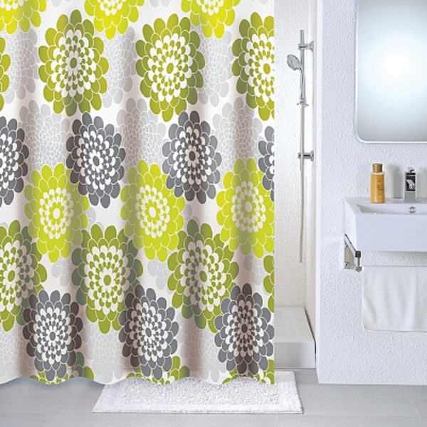 Штора для ванной PEVA Flower lane 180*180см MILARDO