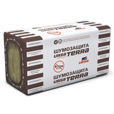 Теплоизоляция (Шумозащита) URSA Terra 34PN 1000*610*50 (0,305м3=6,1м2) 10шт/уп