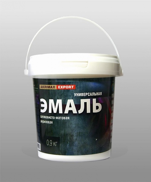 Акримакс эмаль акриловая шелковисто-матовая 0,9кг (8)