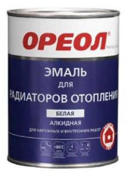 Ореол Эмаль алкид. д/рад.отопл. 0,5кг (14) 0174