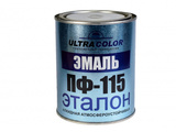 УК Эмаль пф-115 черная 0,8 кг эконом