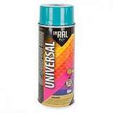 Эмаль аэроз. INRAL UNIVERSAL, бирюзовая RAL5021, 400ml