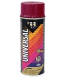 Эмаль аэроз. INRAL UNIVERSAL, вишневая RAL3004, 400ml