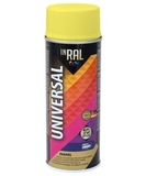 Эмаль аэроз. INRAL UNIVERSAL, желтая  RAL1018, 400ml
