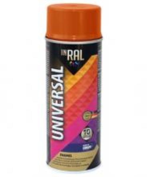 Эмаль аэроз. INRAL UNIVERSAL, оранжевая RAL2004, 400ml