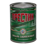 Престиж эмаль акриловая с ароматом яблока белая п/гл 0,9кг (14)