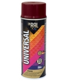 Эмаль аэроз. INRAL UNIVERSAL, темно-красная RAL3005, 400ml