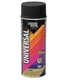 Эмаль аэроз. INRAL UNIVERSAL, черная матовая  RAL9011, 400ml