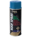 Эмаль аэроз. для металлочерепицы INRAL ROOF SPRAY, синий RAL5005, 400ml