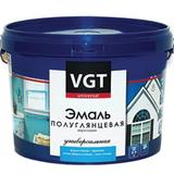 Эмаль ВД-АК-1179 (полуглянц универс) база А супербелая, 1,0кг ВГТ