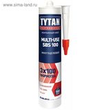 Клей Tytan Professional  монтажный Multi-use sbs 100 бежевый 100мл*12 24414,Россия