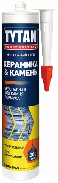 Tytan Professional монтажный клей Керамика@ Камень 310мл*12 96207
