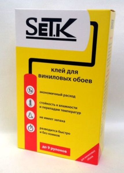 Клей Set'K обойный виниловый 250гр (30)