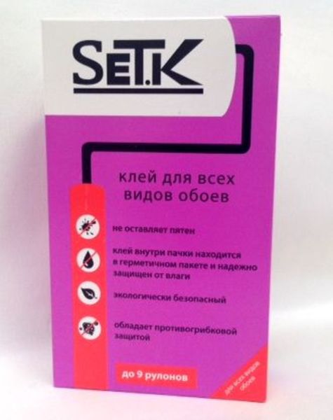 Клей Set'K обойный универсальный 250гр (30)