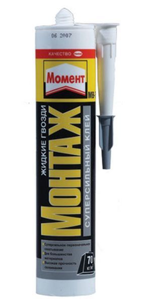 Момент монтаж 400г (12) суперсильный DGII Клей МВ-70