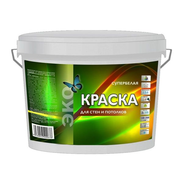 Акримакс ЭКО краска для стен и потолков 14кг