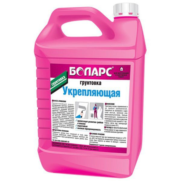 Грунтовка укрепляющая БОЛАРС 5кг (4)
