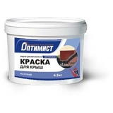 Краска акриловая "Оптимист" для крыш коричневая 4,5кг F304