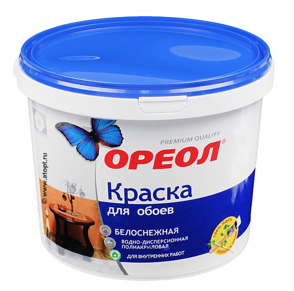 Ореол ВДАК Белосн. д/обоев 6,5кг (2) 6625