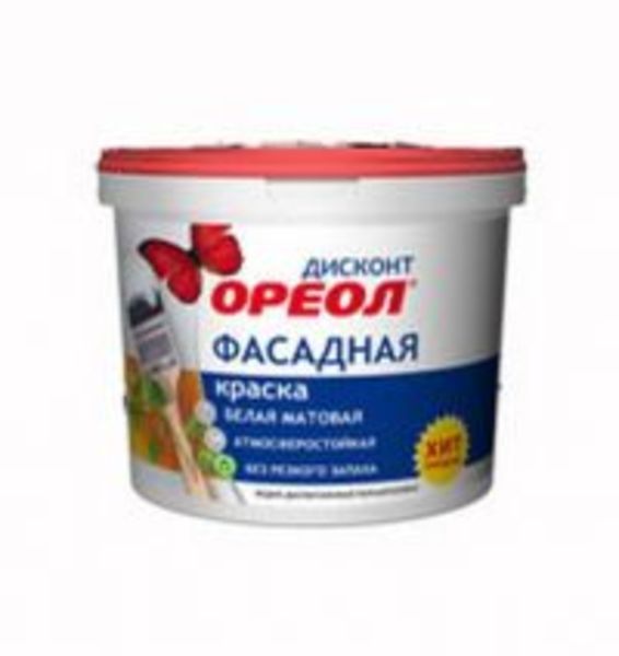 Ореол Дисконт ВДАК фасадная белая 13кг