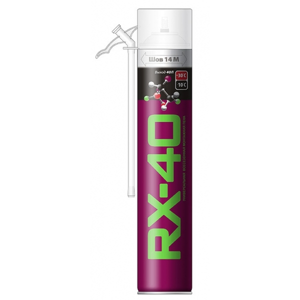 Пена монтажная RX-40 TEGRA 600гр (12)