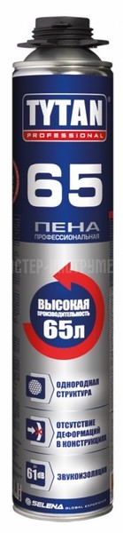 Пена Титан профессинальная 65 750мл*12 52859