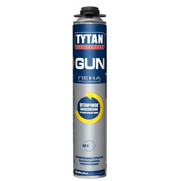 Пена Титан профессинальная GUN монтажная 750мл*12 21215