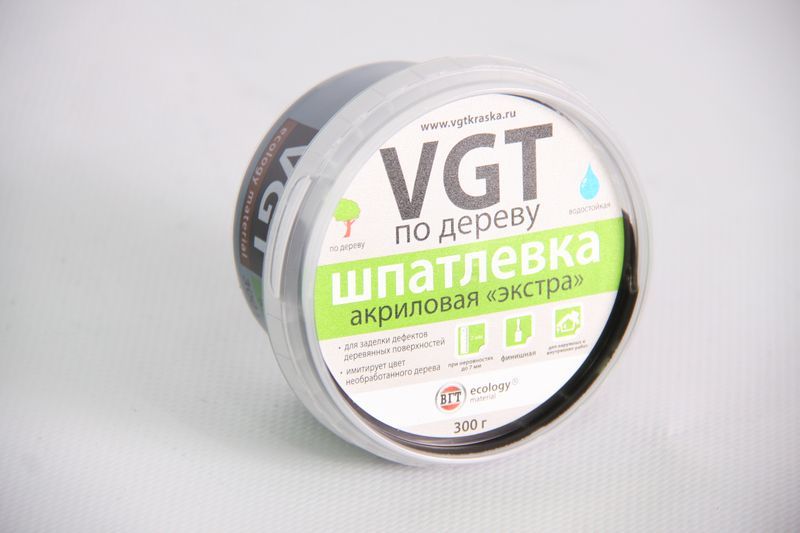 Шпатлевка "Экстра" дуб 0,3кг ВГТ (банка) 29129