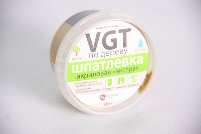 Шпатлевка "Экстра" сосна 0,3 кг ВГТ (банка)