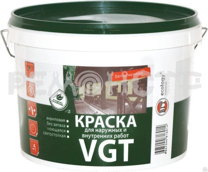 Шпатлевка наруж/внутр. 7,5кг ВГТ 04576