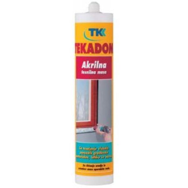 45638/50368 Tekadom Akril герметик акриловый БЕЛЫЙ 300мл (20)